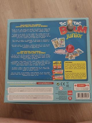Tic Tac Boum Junior - Juego de Mesa