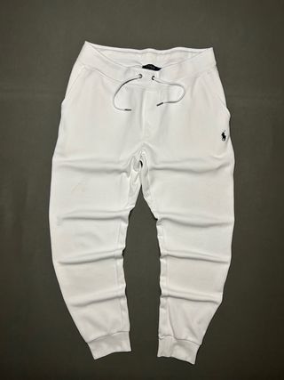 Pantaloni tuta Ralph Lauren bianchi Tg S
