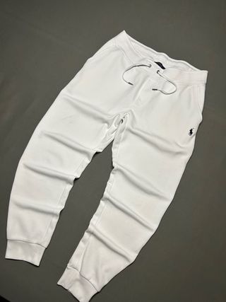 Pantaloni tuta Ralph Lauren bianchi Tg S