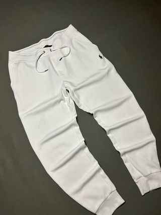 Pantaloni tuta Ralph Lauren bianchi Tg S