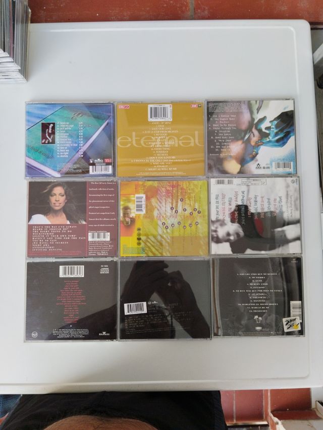 9 CDs Pop-Rock Variados