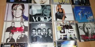 19 cd's de diferentes artistas y estilos 