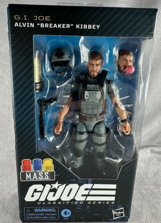 GI Joe Classified Alvin Kibbey novo precintado