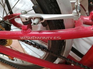 Bicicleta plegable Monty F-18