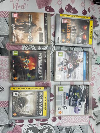 6 Juegos PS3 (PlayStation 3)