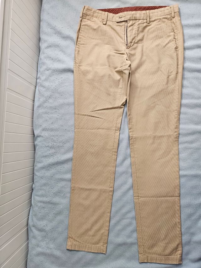 Pantaloni Chino Celio Beige Tg.M