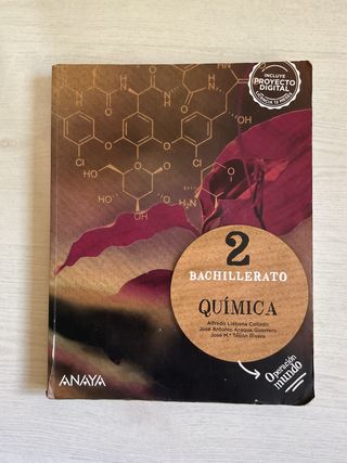 Química 2 bachillerato 