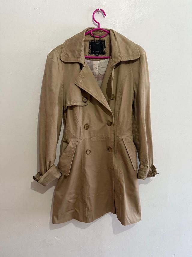 Gabardina beige AMISU