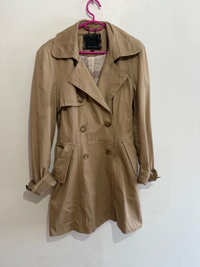 Gabardina beige AMISU