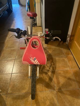 Bicicleta niña Btwin 500 rosa 20”