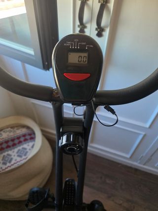 Bicicleta estática plegable