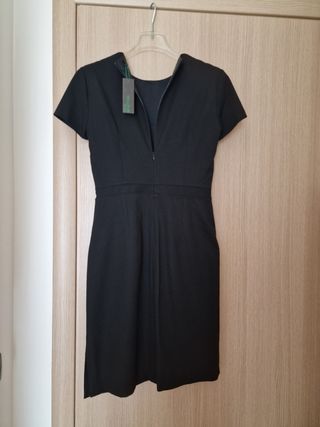 Abito nero tubino Benetton tg S