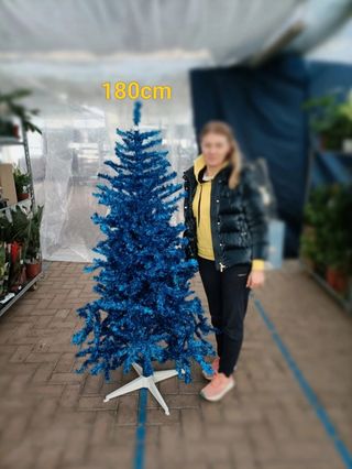 Albero di Natale Blu 180cm Bizzotto 