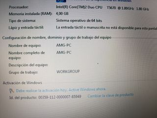 Portátil HP 