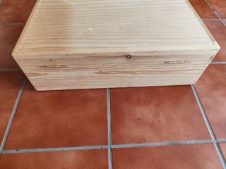 Maletín madera pino - Vintage