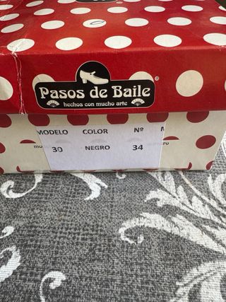 Zapatos baile Pasos de Baile nº34
