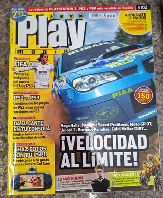 Revistas Playmania PS2-PS3-PSP.N°101,102 y 103.