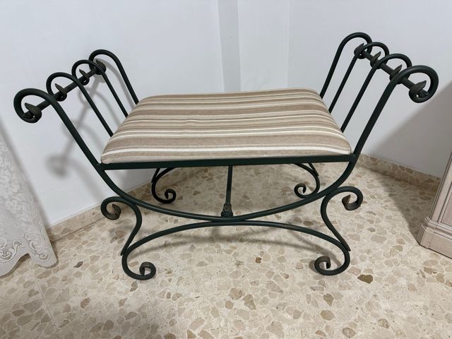 Banco descalzadora forja - 60€ venta en persona