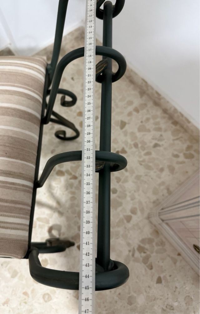 Banco descalzadora forja - 60€ venta en persona