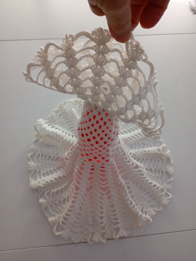 Funda ganchillo artesanal