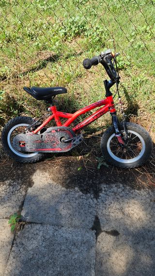 Bicicleta infantil Monty 12" roja