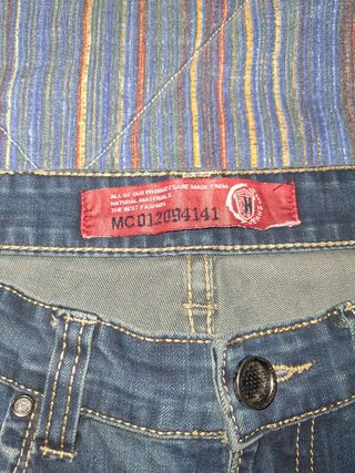 Pantalones vaqueros azul marino