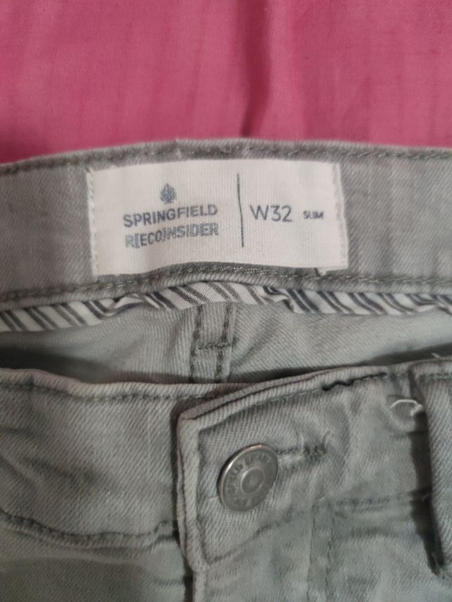 Pantalones Springfield grises