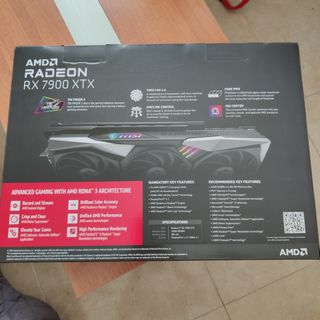 Gráfica MSI RX 7900 XTX Gaming Trio 24 GB