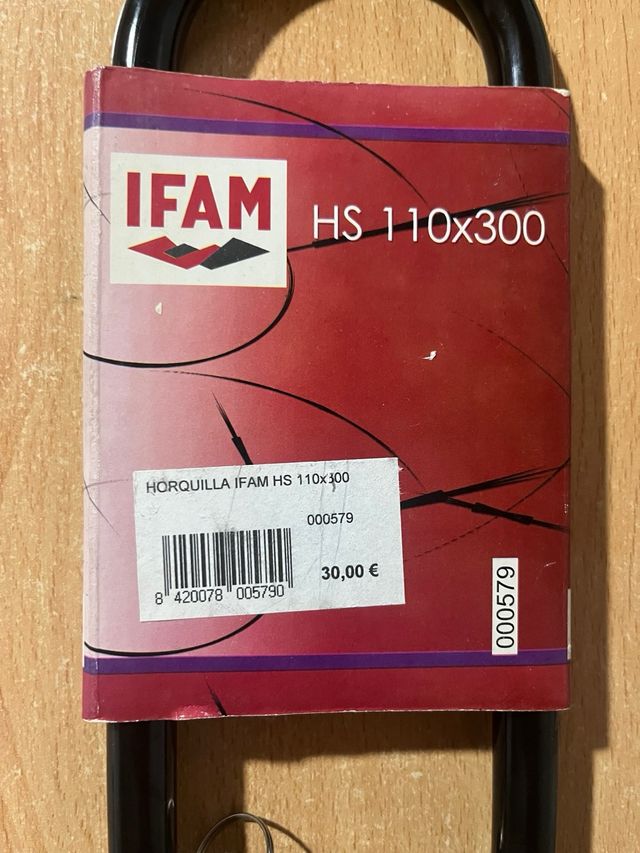 Candado/ Horquilla IFAM HS de 110x300 cm para moto