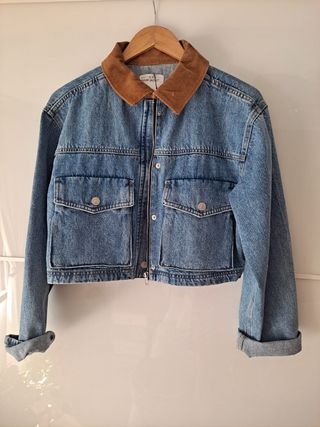 Chaqueta vaquera cropped