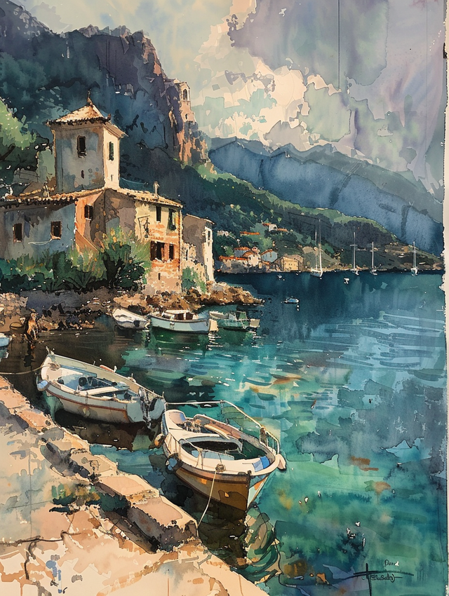 Cuadros y lienzos estilo mediterráneo