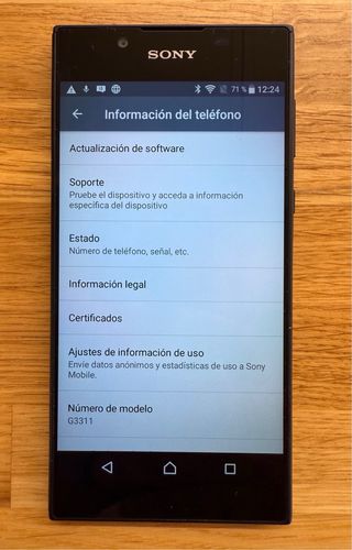 Sony Xperia L1 16gb - Nero