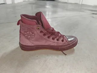 Converse cuero granate
