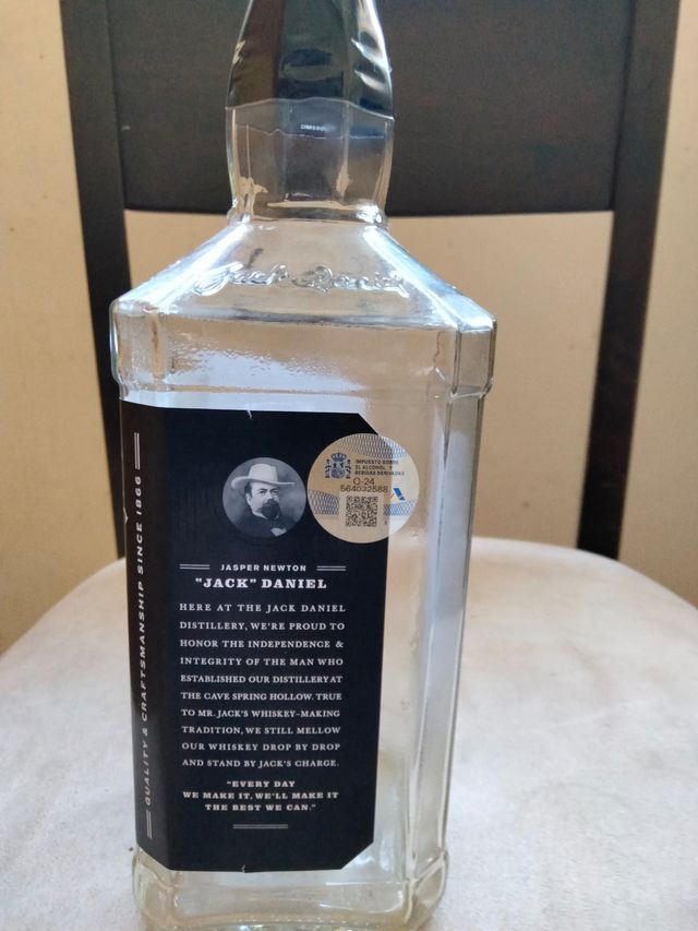 Botellas vacías Jack Daniel's