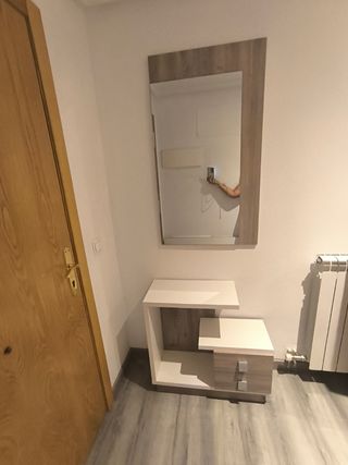 Recibidor con espejo - Mueble entrada