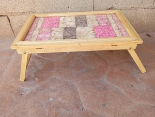 Mesita Cama Plegable - Madera