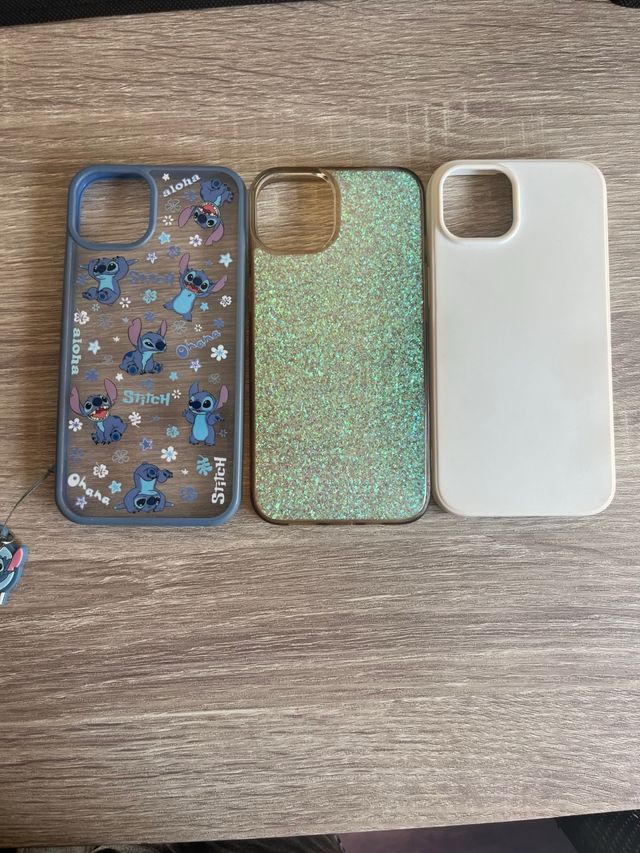 Fundas iPhone 13: Stitch, purpurina, blanca