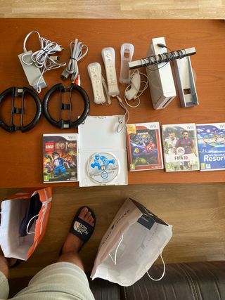 Wii Nintendo Blanca - Completa