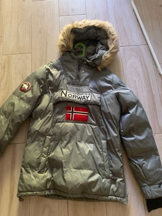 Geographical Norway Abrigo Gris