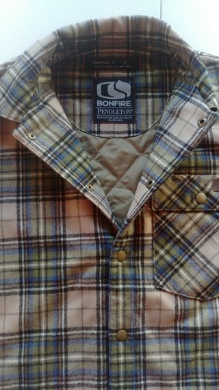 Camisa forrada hombre talla M