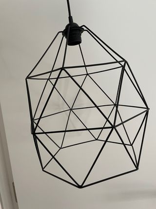 Lámpara techo BRUNSTA Ikea - Negra