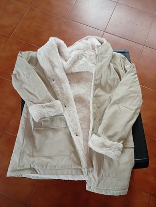 Cazadora beige - Talla M
