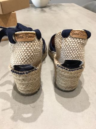 Alpargatas Toni Pons azul, talla 38