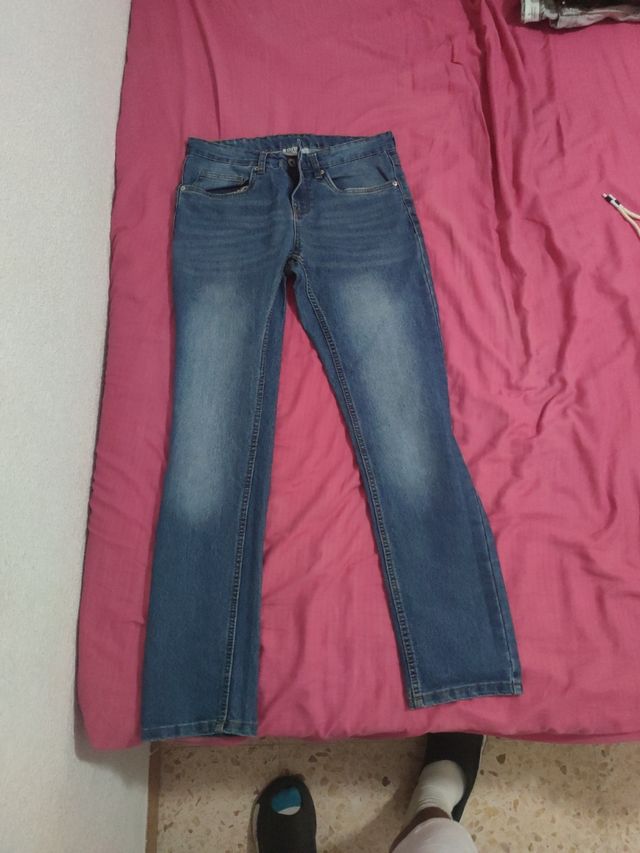 Pantalones vaqueros X-MAIL azul