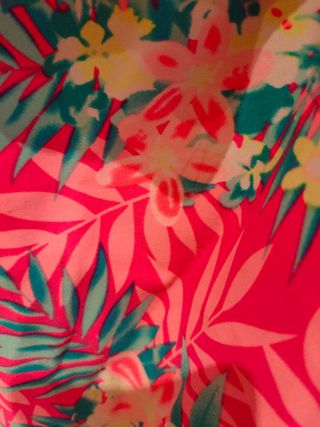 Bañador niña flores rosa - Nuevo