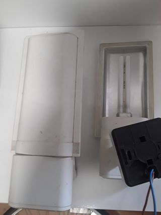 2 Lámparas Pared Blancas - Oferta
