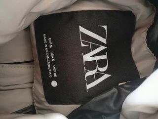 Cazadora acolchada beige