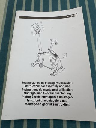 Bicicleta estática BH Dual H1065U