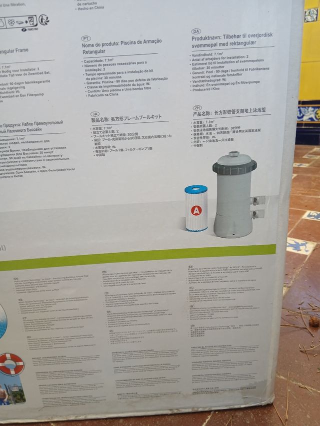 Piscina rectangular Intex