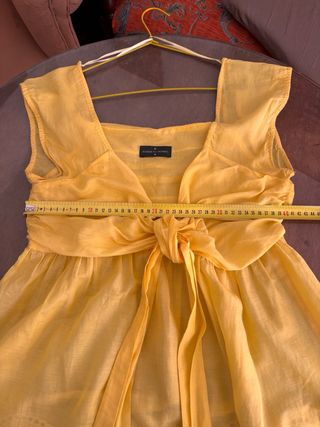 Camisa amarilla Roberto Verino